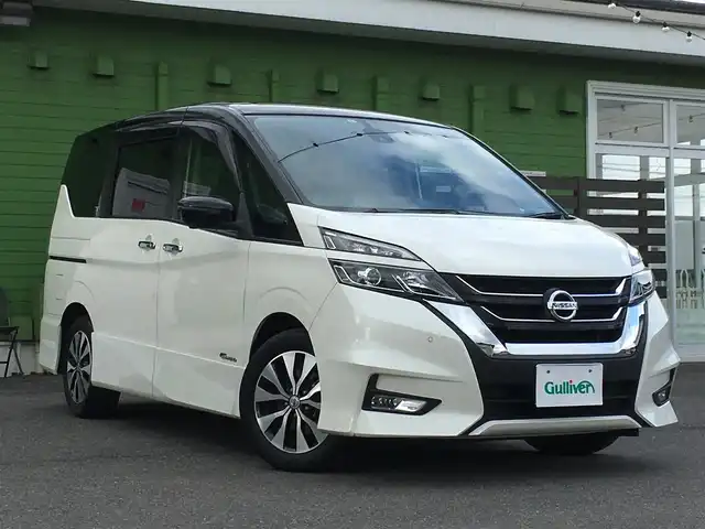 日産 セレナ ハイウェイスターｇ プロパイロット 全方位モニター 純正sdナビ 17年式 平成29年式 ブリリアントホワイトパール 2トーン Id 中古車検索のガリバー