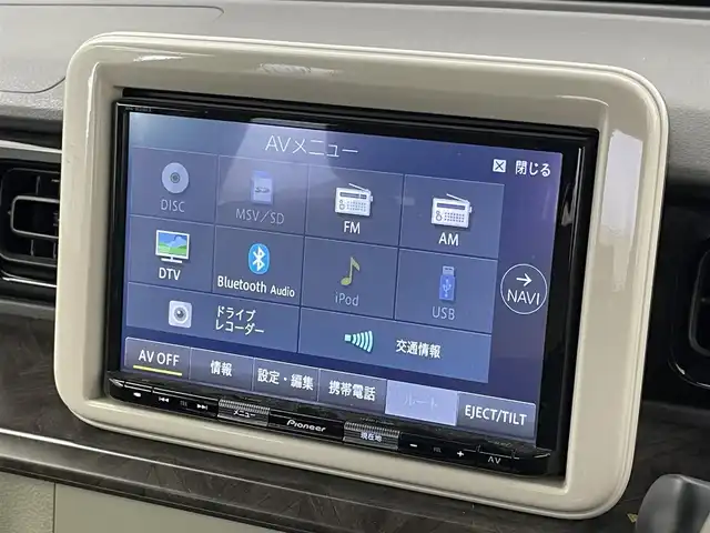 スズキ ラパン モード 埼玉県 2020(令2)年 2万km フォーンベージュメタリック/ホワイト2トーンルーフ 社外８インチナビ　全方位モニター　ＥＴＣ２．０　シートヒーター　プッシュスタート　ＬＥＤヘッドライト　純正フロアマット　ＣＤ　ＤＶＤ　Ｂｌｕｅｔｏｏｔｈ　地デジフルセグＴＶ　スマートキー　オートライト