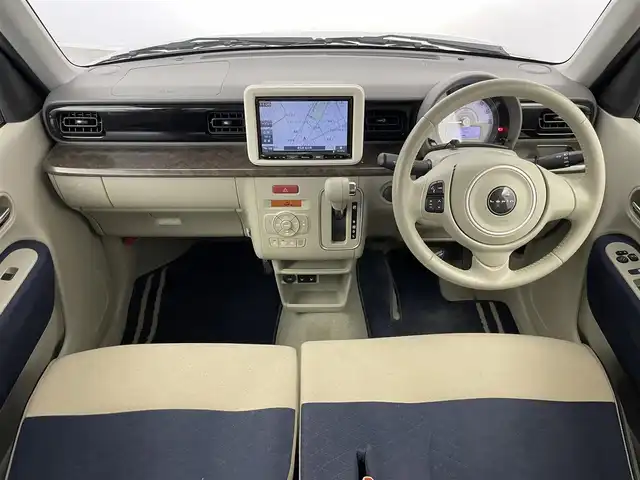 スズキ ラパン モード 埼玉県 2020(令2)年 2万km フォーンベージュメタリック/ホワイト2トーンルーフ 社外８インチナビ　全方位モニター　ＥＴＣ２．０　シートヒーター　プッシュスタート　ＬＥＤヘッドライト　純正フロアマット　ＣＤ　ＤＶＤ　Ｂｌｕｅｔｏｏｔｈ　地デジフルセグＴＶ　スマートキー　オートライト