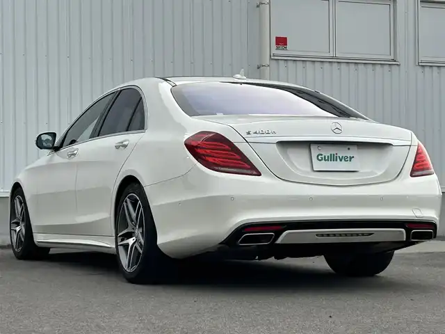 メルセデス・ベンツ Ｓ４００ ハイブリッド エクスクルーシブ 愛媛県 2016(平28)年 4.6万km 白 純正ナビ　/全周囲カメラ　/ブルメスターオーディオ　/純正ドライブレコーダー　/D/N席パワーシート・シートメモリー機能　/D/N席シートベンチレーション/D/N席マッサージ機能付/全席シートヒーター/ヘッドアップディスプレイ　/クルーズコントロール　/電動トランクリッド　/サンルーフ/衝突被害軽減装置/車線逸脱防止装置/スペアキー1本/電動チルト＆テレスコピック機構/現状サマー(純正AW)(245/45/R19)/DUNLOP SP SPORT MAXX