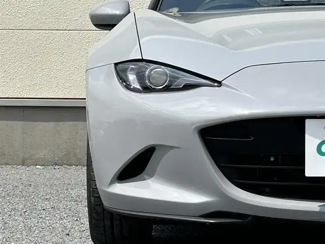 マツダ ロードスター S レザーパッケージ Vセレクション 茨城県 2024(令6)年 0.4万km グレー 純正ナビ/フルセグTV/Bluetooth接続/バックカメラ/スポーツタンナッパ本革シート/シートヒーター/BOSEサウンド/クルーズコントロール/LEDオートライト/純正１６インチアルミホイール/コーナーセンサー/USB入力端子/ベージュソフトトップ