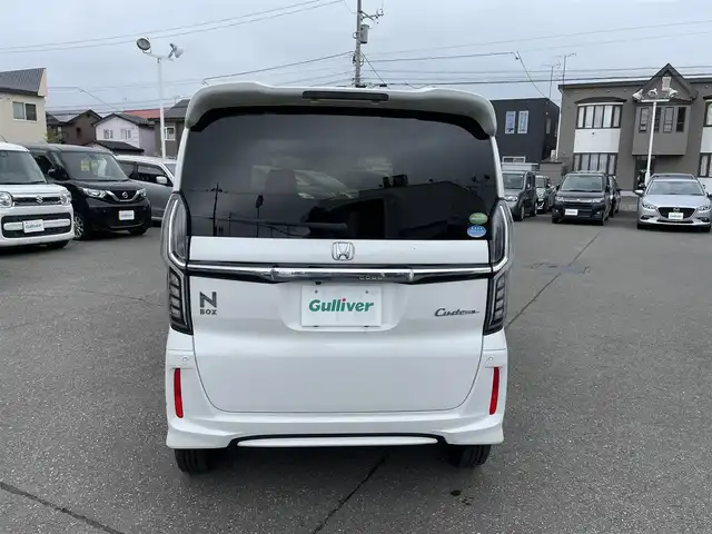 ホンダ Ｎ ＢＯＸ カスタム G L ホンダセンシング 道央・札幌 2019(平31)年 10.2万km プラチナホワイトパール ４WD/純正メモリナビ（CD/DVD/FM/AM/SD/BT)/フルセグ（走行中視聴可能）/バックカメラ/ウィンカーミラー/クルーズコントロール/ドアバイザー/プッシュスタート/片側パワースライドドア/ビルトインETC/オートライト/フォグランプ/前席シートヒーター/コーナーセンサー（前）/ステアリングスイッチ/ベンチシート/フルフラットシート/チップアップシート/レーンキープアシスト/衝突軽減ブレーキ/横滑り防止装置/サイドエアバッグ/カーテンエアバッグ