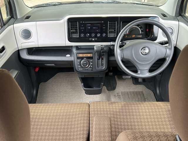 日産 モコ X 静岡県 2012(平24)年 7.8万km アーバンブラウン 純正ディスプレイオーディオ/（AM/FM/CD/ipod/USB）/バックカメラ/純正フロアマット/純正ホイールキャップ/スマートキー/プッシュスタート/スペアキー×１/Wエアバック/ドアバイザー