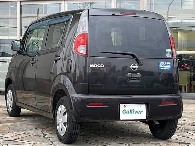 日産 モコ X 静岡県 2012(平24)年 7.8万km アーバンブラウン 純正ディスプレイオーディオ/（AM/FM/CD/ipod/USB）/バックカメラ/純正フロアマット/純正ホイールキャップ/スマートキー/プッシュスタート/スペアキー×１/Wエアバック/ドアバイザー