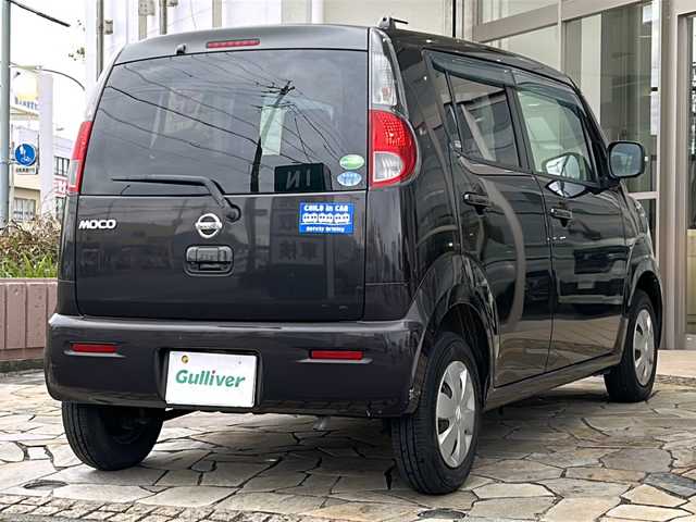 日産 モコ X 静岡県 2012(平24)年 7.8万km アーバンブラウン 純正ディスプレイオーディオ/（AM/FM/CD/ipod/USB）/バックカメラ/純正フロアマット/純正ホイールキャップ/スマートキー/プッシュスタート/スペアキー×１/Wエアバック/ドアバイザー