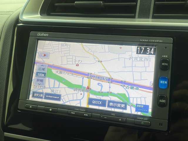 ホンダ フィット ハイブリット Lパッケージ 大阪府 2017(平29)年 5.2万km ブリリアントスポーティブルーメタリック2トーン 純正7インチインターナビ【VXM-174VFXi】/【AM/FM/CD/DVD/Bluetooth/フルセグTV】/ナビ装着用スペシャルパッケージ/バックカメラ/ETC/あんしんパッケージ/・シティブレーキアクティブシステム/・低速域衝突軽減ブレーキ/・誤発進抑制機能/・サイドカーテンエアバッグシステム/・前席用i-サイドエアバッグシステム/クルーズコントロール/ハーフレザーシート/タッチパネル式AAC/本革巻きステアリング/LEDヘッドライト/オートライト