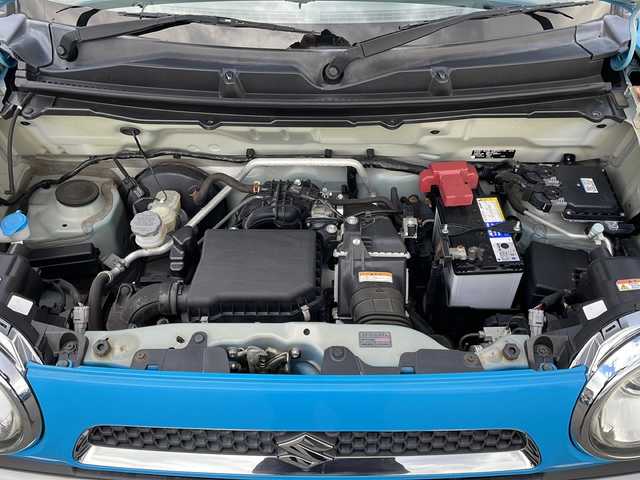 スズキ ハスラー X ターボ 岩手県 2014(平26)年 0.7万km サマーブルーM レーダーセーフティ 純正ナビ バックC TV ステアスイッチ USB接続 ETC オフロードモード ヒルディセントコントロール シートヒーター オートHIDヘッドライト フォグランプ 純正15インチAW　ヒーター付電格ミラー