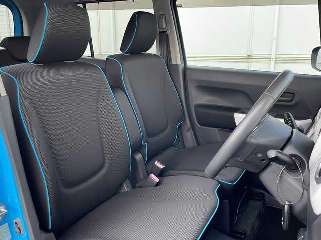 スズキ ハスラー X ターボ 岩手県 2014(平26)年 0.7万km サマーブルーM レーダーセーフティ 純正ナビ バックC TV ステアスイッチ USB接続 ETC オフロードモード ヒルディセントコントロール シートヒーター オートHIDヘッドライト フォグランプ 純正15インチAW　ヒーター付電格ミラー