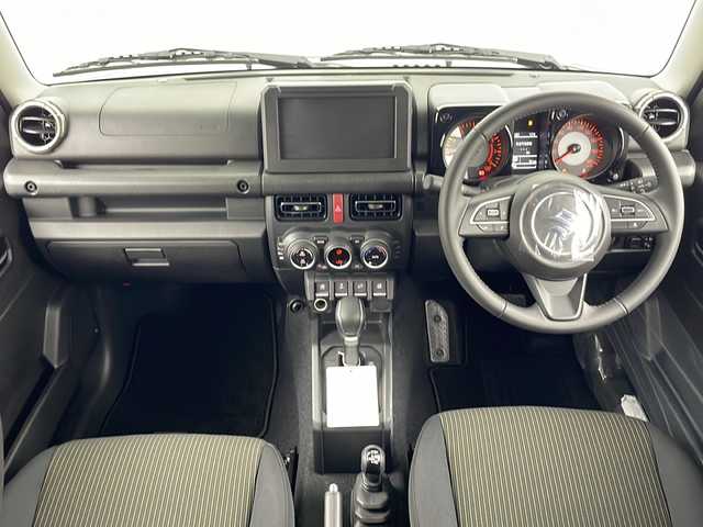 スズキ ジムニー ノマド FC 熊本県 2025(令7)年 0.1千km 黒 2/4WD切り替え/デュアルカメラブレーキサポート/先行車発進お知らせ/標識認識機能/アダプティブクルーズコントロール/車線逸脱警報機能/ふらつき警報機能/前席シートヒーター/コーナーセンサー/アイドリングストップ/電動格納ミラー/ミラウィンカー/ミラーヒーター/フロントフォグランプ/取り扱い説明書/保証書/・カラーコードWB3