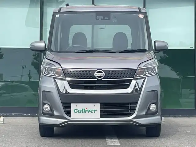 日産 デイズ ルークス ハイウェイスターX 和歌山県 2017(平29)年 3万km チタニウムグレーメタリック 純正ナビ（MM316D-W）/(AM/FM/CD/DVD/Bluetooth)/全方位カメラ/衝突軽減ブレーキ/横滑り防止機能/アイドリングストップ/オートライト/オートマチックハイビーム/ETC/ドライブレコーダー/スマートキー/プッシュスタート/ステアリングリモコン/純正AW