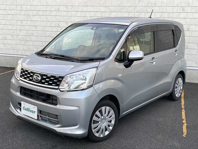 ダイハツ ムーヴ L SAⅡ 茨城県 2017(平29)年 0.5万km ブライトシルバーメタリック ワンオーナー/純正ナビ/　　【フルセグ、BT、CD、DVD】/衝突被害軽減システム/横滑り防止装置/アイドリングストップ/純正フロアマット