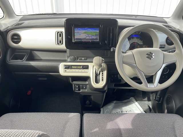 スズキ ワゴンＲ スマイル HYBRID X 三重県 2024(令6)年 0.2万km オレンジ 社外ナビ/運転席シートヒーター/衝突軽減ブレーキ/電格ウィンカードアミラー/アイドリングストップ/両側パワースライドドア/プッシュスタート/LEDヘッドライト/フォグランプ/シートバックテーブル