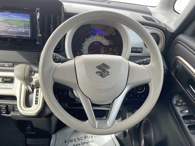 スズキ ワゴンＲ スマイル HYBRID X 三重県 2024(令6)年 0.2万km オレンジ 社外ナビ/運転席シートヒーター/衝突軽減ブレーキ/電格ウィンカードアミラー/アイドリングストップ/両側パワースライドドア/プッシュスタート/LEDヘッドライト/フォグランプ/シートバックテーブル