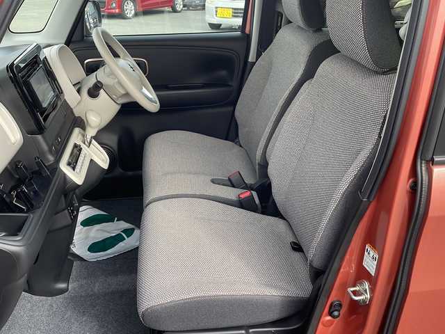 スズキ ワゴンＲ スマイル HYBRID X 三重県 2024(令6)年 0.2万km オレンジ 社外ナビ/運転席シートヒーター/衝突軽減ブレーキ/電格ウィンカードアミラー/アイドリングストップ/両側パワースライドドア/プッシュスタート/LEDヘッドライト/フォグランプ/シートバックテーブル