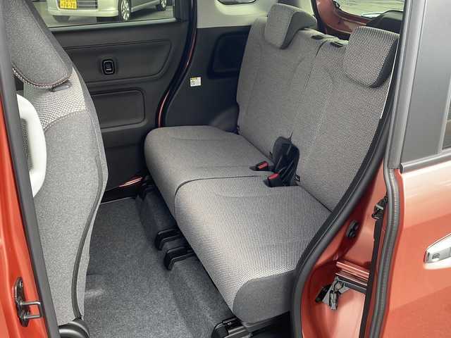 スズキ ワゴンＲ スマイル HYBRID X 三重県 2024(令6)年 0.2万km オレンジ 社外ナビ/運転席シートヒーター/衝突軽減ブレーキ/電格ウィンカードアミラー/アイドリングストップ/両側パワースライドドア/プッシュスタート/LEDヘッドライト/フォグランプ/シートバックテーブル