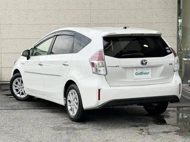 トヨタ プリウス α S ツーリングセレクション 兵庫県 2015(平27)年 5.1万km ホワイトパールクリスタルシャイン 社外ナビ(EX009V)/(CD/DVD/BT/SD)/フルセグTV/バックカメラ/ETC/前後ドライブレコーダー/社外レーダー/LEDヘッドライト/オートライト/フォグランプ/ステアリングリモコン/革巻きステアリング/電動格納ミラー/スマートキー/社外フロアマット/純正ドアバイザー/純正アルミ16インチ