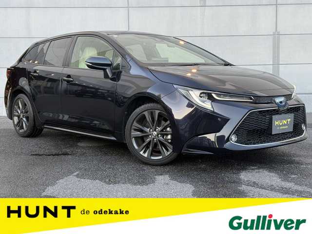 トヨタ カローラツーリング ハイブリッド ダブルバイビー 千葉県 2020(令2)年 4.5万km スパークリングブラックパールクリスタルシャイン 純正ディスプレイオーディオ/バックカメラ/クルーズコントロール/前席シートヒーター/ビルトインETC/ハンドルヒーター/ステアリングスイッチ/ハーフレザーシート/プッシュスタート/スマートキー/AC100V/コーナーセンサー/衝突被害軽減ブレーキ/レーンキープアシスト