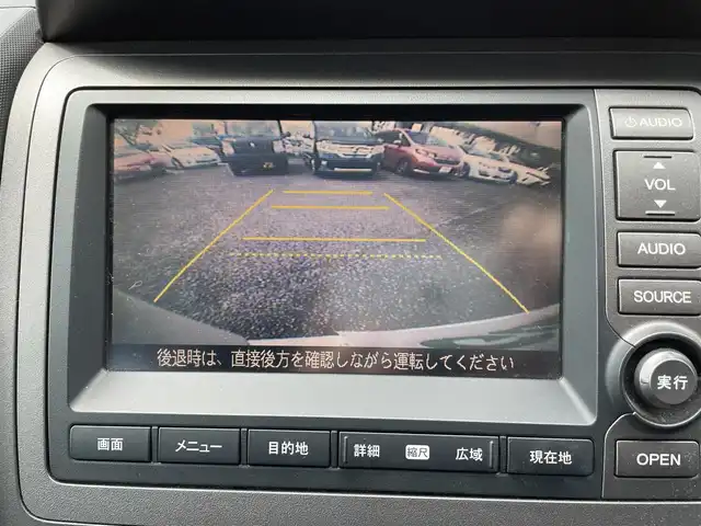 ホンダ クロスロード 18L Xパッケージ 宮城県 2007(平19)年 9.7万km プレミアムホワイトパール 純正ＨＤＤナビ/３列シート/バックカメラ/オートライト/スペアキー/ＤＶＤ／ＡＭ／ＦＭ