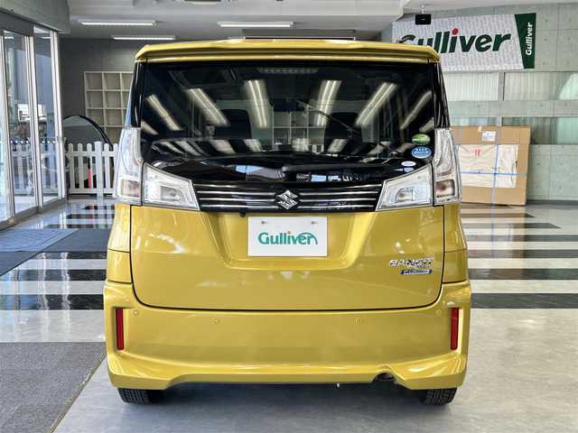 スズキ ソリオ バンディット HV MV 千葉県 2020(令2)年 3.6万km ラッシュイエローメタリック 登録時35953km/全方位モニター/純正８インチナビ/・ＴＶ/・Ｂｌｕｅｔｏｏｔｈ/・DVD再生/ビルトインＥＴＣ/デュアルカメラブレーキサポート/パワースライドドア/運転席シートヒーター/ＬＥＤヘッドライト/コーナーセンサー/パドルシフト/夏タイヤ有り