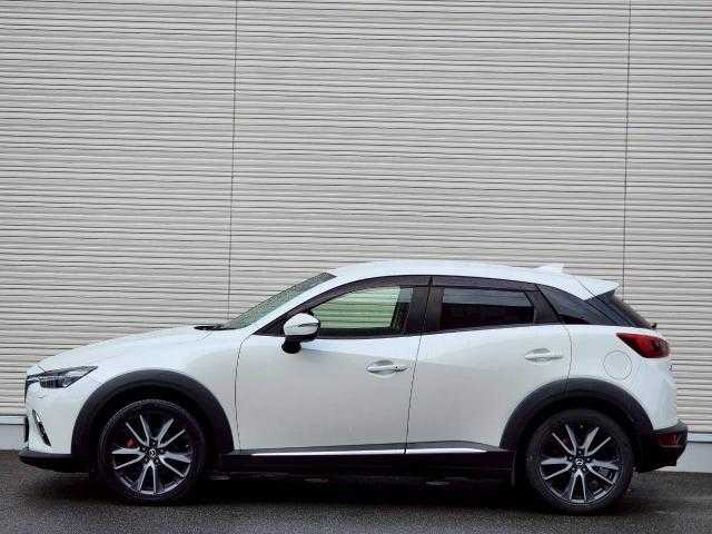 マツダ ＣＸ－３ XD Lパッケージ 岩手県 2017(平29)年 14.6万km スノーフレイクホワイトパールマイカ レザーシート/ＢＯＳＥサウンド/前席シートヒーター/Ｄ席パワーシート/ステアリングヒーター/純正エンジンスターター/シートメモリー/マツダコネクト/ＣＤ／ＤＶＤ／ＢＴ／フルセグ/Ｂカメラ/クルコン/保証書/取扱説明書/スペアキー