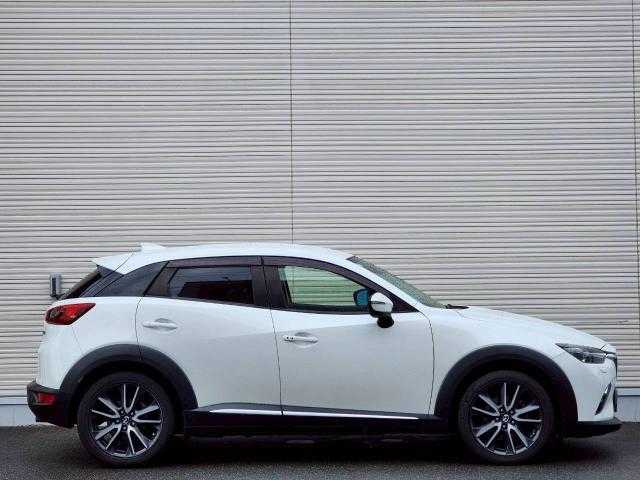 マツダ ＣＸ－３ XD Lパッケージ 岩手県 2017(平29)年 14.6万km スノーフレイクホワイトパールマイカ レザーシート/ＢＯＳＥサウンド/前席シートヒーター/Ｄ席パワーシート/ステアリングヒーター/純正エンジンスターター/シートメモリー/マツダコネクト/ＣＤ／ＤＶＤ／ＢＴ／フルセグ/Ｂカメラ/クルコン/保証書/取扱説明書/スペアキー