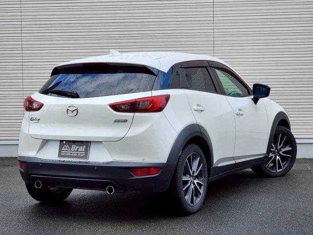 マツダ ＣＸ－３ XD Lパッケージ 岩手県 2017(平29)年 14.6万km スノーフレイクホワイトパールマイカ レザーシート/ＢＯＳＥサウンド/前席シートヒーター/Ｄ席パワーシート/ステアリングヒーター/純正エンジンスターター/シートメモリー/マツダコネクト/ＣＤ／ＤＶＤ／ＢＴ／フルセグ/Ｂカメラ/クルコン/保証書/取扱説明書/スペアキー