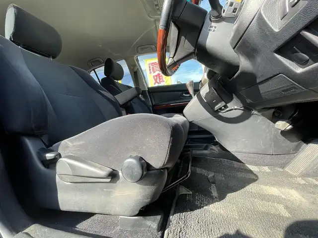 トヨタ ハリアー 240G 長野県 2008(平20)年 19.8万km ブラック 取扱説明書/HDDナビ/フルセグテレビ/AM/FM/Bluetooth/IPod/パワーウィンドウ/4WD/リモコンキー/純正フロアマット/社外17インチAW/ドアバイザー/ETC