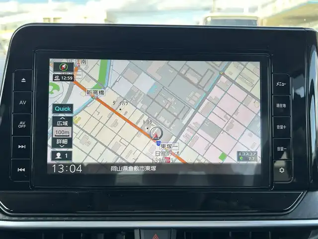 日産 ノート X 岡山県 2022(令4)年 1.6万km スーパーブラック 登録時走行距離15428km/純正ナビ/フルセグTV(AM/FM/CD/DVD/Bluetooth)/アラウンドビューモニター/ビルトインETC/デジタルインナーミラー/エマージェンシーブレーキ/セーフティ・シールドスイッチ/電動パーキングブレーキ/ブレーキホールド/LEDヘッドライト/USB入力端子/プッシュスタート/スマートキー/純正フロアマット