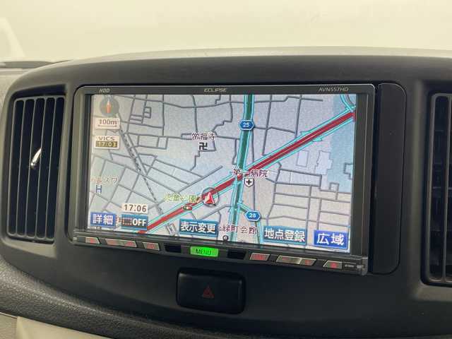 ダイハツ ミラ イース X 群馬県 2012(平24)年 12.6万km ブラックマイカメタリック 社外７型ナビ　ＡＭ／ＦＭ／ＣＤ／ＤＶＤ　ＡＣ　電動格納ミラー　パワーステアリング　パワーウィンドウ　リモコンキー　社外ＥＴＣ　社外フロアマット　ハロゲンヘッドライト