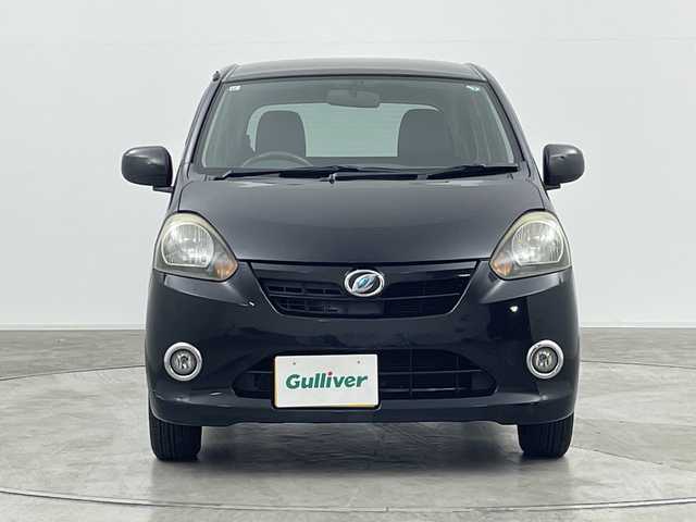 ダイハツ ミラ イース X 群馬県 2012(平24)年 12.6万km ブラックマイカメタリック 社外７型ナビ　ＡＭ／ＦＭ／ＣＤ／ＤＶＤ　ＡＣ　電動格納ミラー　パワーステアリング　パワーウィンドウ　リモコンキー　社外ＥＴＣ　社外フロアマット　ハロゲンヘッドライト