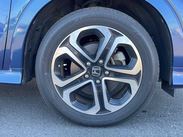 ホンダ ヴェゼル ハイブリッド Z 茨城県 2014(平26)年 5.6万km モルフォブルーP 社外ナビ/Bluetooth/フルセグTV/ドライブレコーダー/ETC/ハーフレザーシート/シートヒーター/横滑り防止装置/衝突軽減システム/オートライト/LEDヘッドライト/純正OPモデューロエアロパーツ/保証書/取扱説明書