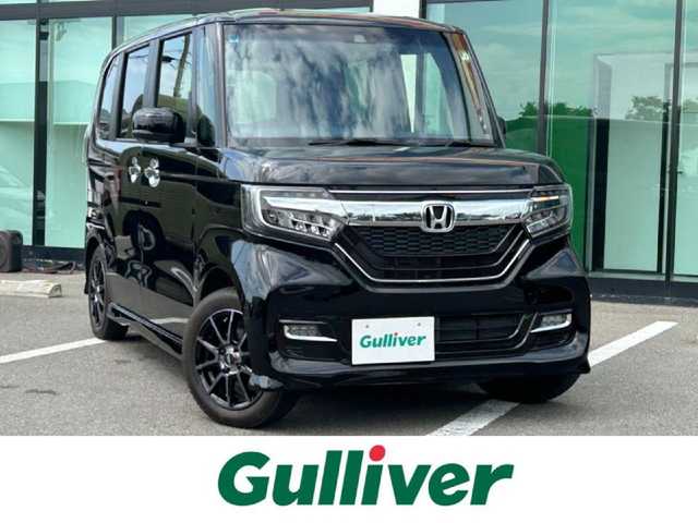 ホンダ Ｎ ＢＯＸ カスタム G L ターボ ホンダセンシング 和歌山県 2019(令1)年 0.9万km クリスタルブラックパール 純正ナビ/バックカメラ/(BT/CD/DVD/USB)/衝突軽減ブレーキ/アダプティブクルーズコントロール/レーンキープアシスト/コーナーセンサー/横滑り防止機能/両側パワースライドドア/パドルシフト/純正アルミホイール/アイドリングストップ/ウインカー付きドアミラー/革巻きステアリング/LEDヘッドライト/フォグランプ/オートライト/オートマチックハイビーム