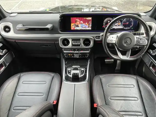 メルセデス・ベンツ ゲレンデヴァーゲン Ｇ３５０ｄ AMGライン 千葉県 2020(令2)年 5.3万km オブシディアンブラック AMGライン/ラグジュアリーパッケージ/純正ナビ【フルセグTV/BT/SD/USB】/純正20インチアルミホイール/サイドストリップライン/サンルーフ/ブルメスターサウンド/パドルシフト/アンビエントライト/3ゾーンクライメートコントロール/前席パワーシート（メモリー付）/全席シートヒーター/全方位・フロント・サイド・バックカメラ/前後コーナーセンサー/前後ドライブレコーダー/アダプティブクルーズコントロール/デフロック/アイドリングストップ/道路標識アシスト/アクティブブレーキアシスト/アテンションアシスト/レーンキーピングアシスト/ブラインドスポットアシスト/ダイナミックセレクト/保証書/取説/スペアキー