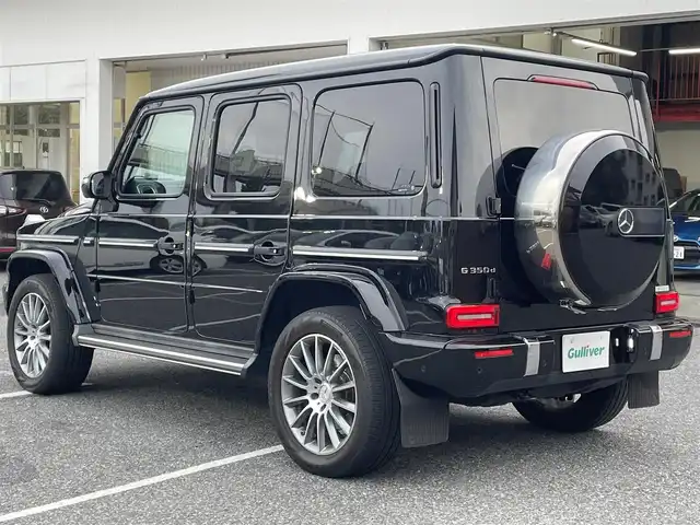 メルセデス・ベンツ ゲレンデヴァーゲン Ｇ３５０ｄ AMGライン 千葉県 2020(令2)年 5.3万km オブシディアンブラック AMGライン/ラグジュアリーパッケージ/純正ナビ【フルセグTV/BT/SD/USB】/純正20インチアルミホイール/サイドストリップライン/サンルーフ/ブルメスターサウンド/パドルシフト/アンビエントライト/3ゾーンクライメートコントロール/前席パワーシート（メモリー付）/全席シートヒーター/全方位・フロント・サイド・バックカメラ/前後コーナーセンサー/前後ドライブレコーダー/アダプティブクルーズコントロール/デフロック/アイドリングストップ/道路標識アシスト/アクティブブレーキアシスト/アテンションアシスト/レーンキーピングアシスト/ブラインドスポットアシスト/ダイナミックセレクト/保証書/取説/スペアキー