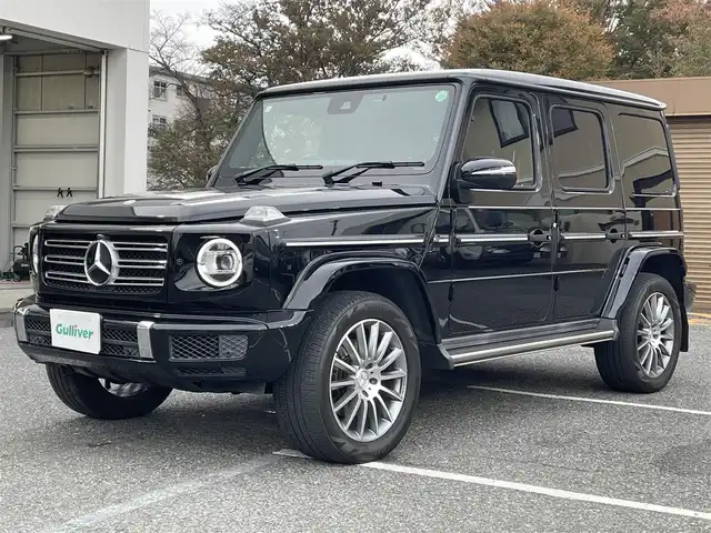 メルセデス・ベンツ ゲレンデヴァーゲン Ｇ３５０ｄ AMGライン 千葉県 2020(令2)年 5.3万km オブシディアンブラック AMGライン/ラグジュアリーパッケージ/純正ナビ【フルセグTV/BT/SD/USB】/純正20インチアルミホイール/サイドストリップライン/サンルーフ/ブルメスターサウンド/パドルシフト/アンビエントライト/3ゾーンクライメートコントロール/前席パワーシート（メモリー付）/全席シートヒーター/全方位・フロント・サイド・バックカメラ/前後コーナーセンサー/前後ドライブレコーダー/アダプティブクルーズコントロール/デフロック/アイドリングストップ/道路標識アシスト/アクティブブレーキアシスト/アテンションアシスト/レーンキーピングアシスト/ブラインドスポットアシスト/ダイナミックセレクト/保証書/取説/スペアキー