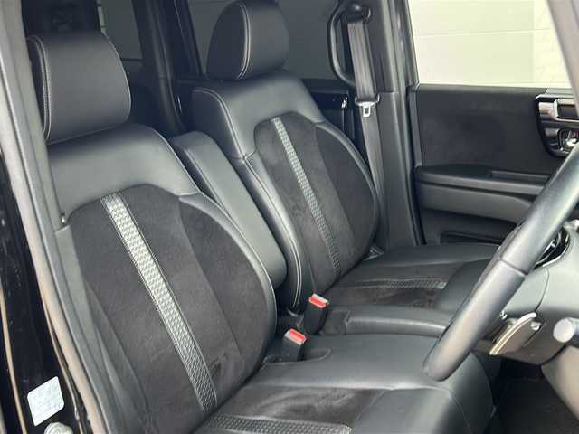 ホンダ Ｎ ＢＯＸ カスタム L ターボ 鳥取県 2023(令5)年 4.4万km クリスタルブラックパール スマートキー/ハーフレザーシート/両側パワースライド/デジタルインナーミラー/社外９インチディスプレイ/appleCARplay/HDMI/USB入力/バックカメラ/ドライブレコーダー/プリクラッシュ/レーンデパーチャー/アダクティブクルーズ/バックソナー/パドルシフト/イオンエアコン/オートライト/LEDヘッドライト/LEDフォグ/ETCユニット/保証書・取説