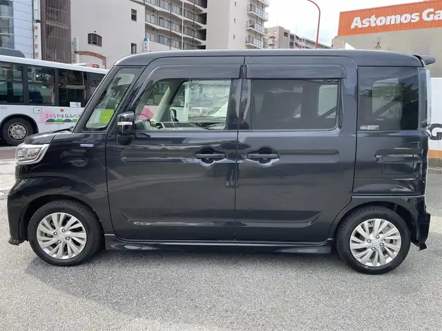 スズキ スペーシア カスタム GS 兵庫県 2019(平31)年 8.8万km ブルーイッシュブラックパール3 (株)IDOMが運営する【じしゃロン西宮店】の自社ローン専用車両になります。こちらは現金またはオートローンご利用時の価格です。自社ローンご希望の方は別途その旨お申付け下さい/＊ETC/＊バックカメラ/＊パワステ/＊パワーウィンドウ/＊アイドリングストップ/＊フルセグ/＊シートヒーター/＊片側パワスラ/＊横滑り防止装置/＊コーナーセンサー/＊レーンキープアシスト/＊オートライト/＊衝突被害軽減システム