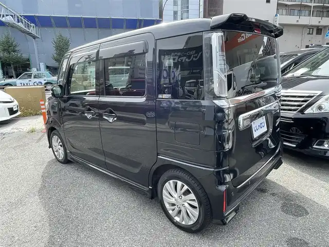 スズキ スペーシア カスタム GS 兵庫県 2019(平31)年 8.8万km ブルーイッシュブラックパール3 (株)IDOMが運営する【じしゃロン西宮店】の自社ローン専用車両になります。こちらは現金またはオートローンご利用時の価格です。自社ローンご希望の方は別途その旨お申付け下さい/＊ETC/＊バックカメラ/＊パワステ/＊パワーウィンドウ/＊アイドリングストップ/＊フルセグ/＊シートヒーター/＊片側パワスラ/＊横滑り防止装置/＊コーナーセンサー/＊レーンキープアシスト/＊オートライト/＊衝突被害軽減システム