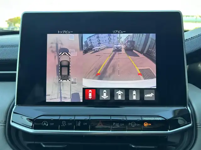 クライスラー・ジープ ジープ コンパス リミテッド 石川県 2024(令6)年 3.3万km パール 純正ナビ/フルセグ/シートヒーター　D/N/パワーシート　D/N/ハンドルヒーター/ポジションメモリー/リアパワーゲート/ドアバイザー/純正フロアマット/ミラーヒーター/パークセンス/アクティブレーンマネジメント/ACC/BSM/トラフィックサインアシスト/ハイウェイアシスト/ドライバーアテンションアラート/アルパインサウンドシステム/スペアタイヤ/トノカバー