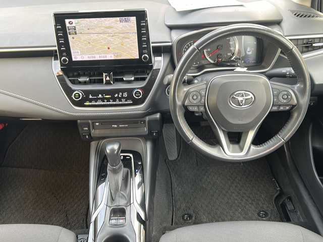 トヨタ カローラツーリング S 大阪府 2022(令4)年 4.8万km ブラックマイカ ワンオーナー/純正9インチナビ/純正ディスプレイオーディオ/Bluetooth/DVD再生/バックカメラ/衝突軽減ブレーキ/車線逸脱警報/レーダークルーズコントロール/オートハイビーム/ステアリングヒーター/フロントシートヒーター/スマートキー/プッシュスタート/ドラレコ/ビルトインETC/純正LEDライト/保証書/取扱説明書