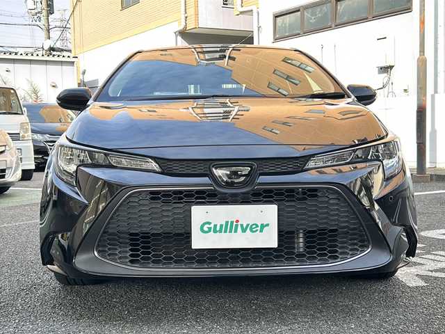トヨタ カローラツーリング S 大阪府 2022(令4)年 4.8万km ブラックマイカ ワンオーナー/純正9インチナビ/純正ディスプレイオーディオ/Bluetooth/DVD再生/バックカメラ/衝突軽減ブレーキ/車線逸脱警報/レーダークルーズコントロール/オートハイビーム/ステアリングヒーター/フロントシートヒーター/スマートキー/プッシュスタート/ドラレコ/ビルトインETC/純正LEDライト/保証書/取扱説明書