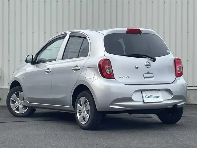 日産 マーチ 12X FOUR Vセレクション 山形県 2019(令1)年 7.3万km ブリリアントシルバー 4WD/純正SDナビ/　　【CD/DVD/BT/フルセグ】/バックカメラ/オートライト/ドライブレコーダー/ステアリングスイッチ/電動格納ミラー/純正フロアマット/ドアバイザー/スマートキー/ETC