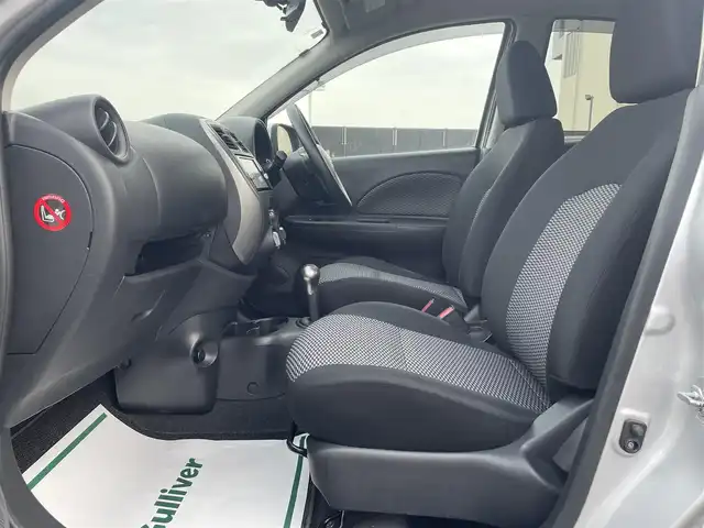 日産 マーチ 12X FOUR Vセレクション 山形県 2019(令1)年 7.3万km ブリリアントシルバー 4WD/純正SDナビ/　　【CD/DVD/BT/フルセグ】/バックカメラ/オートライト/ドライブレコーダー/ステアリングスイッチ/電動格納ミラー/純正フロアマット/ドアバイザー/スマートキー/ETC