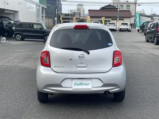 日産 マーチ 12X FOUR Vセレクション 山形県 2019(令1)年 7.3万km ブリリアントシルバー 4WD/純正SDナビ/　　【CD/DVD/BT/フルセグ】/バックカメラ/オートライト/ドライブレコーダー/ステアリングスイッチ/電動格納ミラー/純正フロアマット/ドアバイザー/スマートキー/ETC