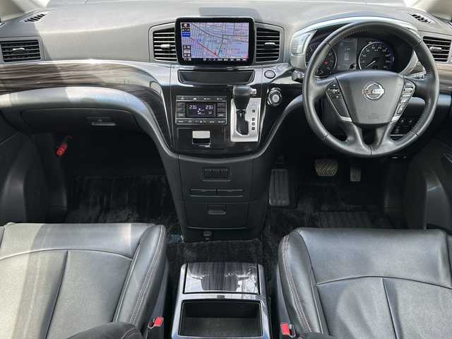 日産 エルグランド 250ハイウェイスターS 石川県 2019(令1)年 8.7万km ファントムブラック フローティング9インチナビ/フルセグTV/衝突軽減ブレーキ/アダプティブクルーズコントロール/両側パワースライドドア/純正ホイール積み込み/社外20インチアルミ/ETC/４WD/オットマン/LEDヘッドライト/バックカメラ