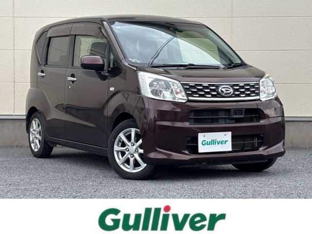 ダイハツ ムーヴ X ターボ SAⅡ 茨城県 2016(平28)年 5.1万km プラムブラウンクリスタルマイカ 純正メモリナビ（AM/FM/CD/DVD)/保証書/バックカメラ/ビルトインETC/前方ドライブレコーダー/プッシュスタート/純正フロアマット/純正アルミホイール/純正ドアバイザー/スマートキー/オートライト