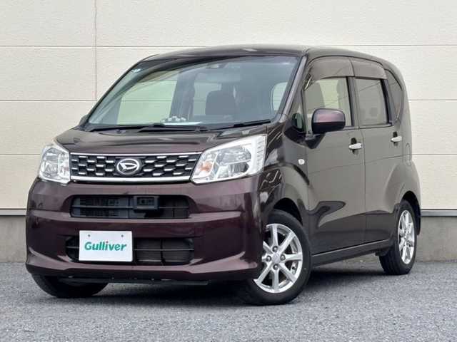 ダイハツ ムーヴ X ターボ SAⅡ 茨城県 2016(平28)年 5.1万km プラムブラウンクリスタルマイカ 純正メモリナビ（AM/FM/CD/DVD)/保証書/バックカメラ/ビルトインETC/前方ドライブレコーダー/プッシュスタート/純正フロアマット/純正アルミホイール/純正ドアバイザー/スマートキー/オートライト