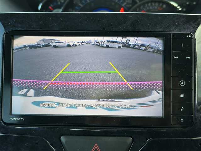 ダイハツ タント カスタム X トップED SA Ⅲ 富山県 2017(平29)年 3.9万km ブラックマイカメタリック 禁煙車/純正ナビ/バックカメラ/TV（フルセグ）/片側パワースライドドア/スマートキー/ハーフレザーシート/シートヒーター（運転席）/純正アルミホイール/純正フロアマット/プッシュスタート/オートマチックハイビーム/盗難防止装置/横滑り防止装置