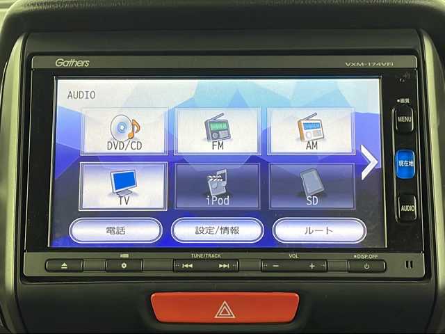 ホンダ Ｎ ＢＯＸ カスタム G ターボSSパッケージ 埼玉県 2017(平29)年 3.5万km 赤／黒 純正ナビ　VXM-174VFi/(Bluetooth/USB/CD/DVD/AM/FM)/地デジフルセグ/バックカメラ/ETC/クルーズコントロール/パドルシフト/運転席・助手席シートヒーター/車速連動バリアブル間欠ワイパー/あんしんパッケージ/・低速域衝突軽減ブレーキ/・誤発進抑制機能/・サイド・カーテンエアバッグ/360°スーパーUV・IRカットパッケージ/LEDフォグライト＋LEDポジションランプ＋フォグライトガーニッシュ/ロールサンシェード/両側パワースライドドア/プッシュスタート/ステアリングリモコン/ウィンカーミラー/純正フロアマット/純正ドアバイザー/純正15インチアルミホイール