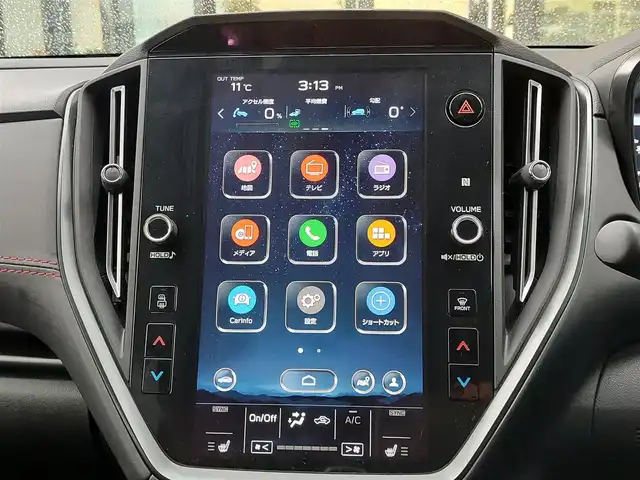 スバル レヴォーグ 1．8STIスポーツ EX 東京都 2021(令3)年 0.6万km セラミックホワイト アイサイトX/純正ナビ/　・フルセグTV/　・Bluetooth接続/　・Apple　Carplay/　・Android　Auto/　・USB/　・AM/FMラジオ/フロント/サイド/リヤカメラ/ビルトインETC/純正ドライブレコーダー/本革シート/シートヒーター/パワーシート/LEDデイライナー/ドアバイザー/純正18インチアルミ/純正フロアマット/プッシュスタート/スマートキー×２/LEDヘッドライト/保証書/取扱説明書